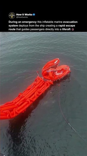 How Marine Evacuation Systems Deploy 🛟