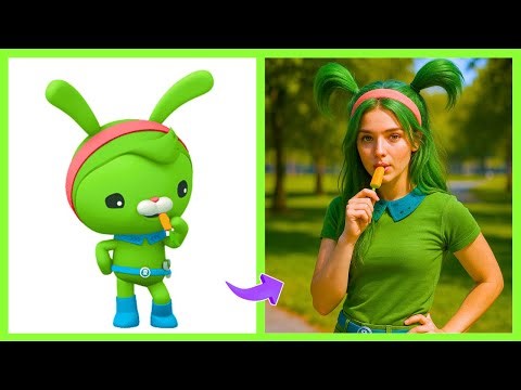 HOW OCTONATS CHARACTERS LOOK AS HUMANS!