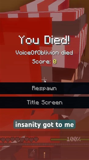 Insanity took me ;-; #backrooms #horror #funny #minecrafthorror #gaming #minecraftbackrooms