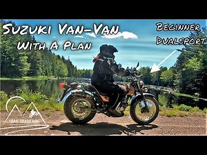 Suzuki VanVan with a Plan! | Beginner Off-Road Journey to Crystal Falls | 4K Motovlog | S3 E8
