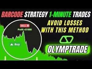 🔥 Barcode Strategy on Olymp Trade | 1 Minute Trading Guide (High Accuracy!)