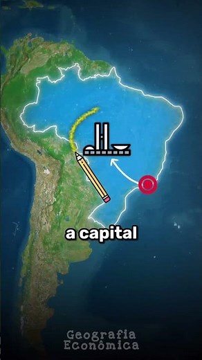 Por que Brasília é a CAPITAL do BRASIL🇧🇷?