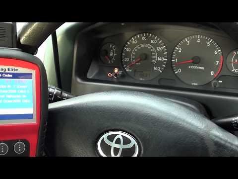 Toyota Engine Light Turn Off P1310 Ignition Coil Replace Fault Autel MD802