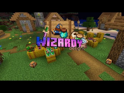 Wizardry Delight 1.20.1-2.0.0-Forge Освежающее обновление