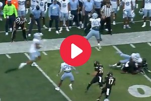 UNC Returns Onside Kick for a Touchdown in Chaotic 4th Quarter