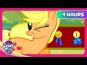 ¡Applejack va al gran rodeo! 🤠| My Little Pony Español