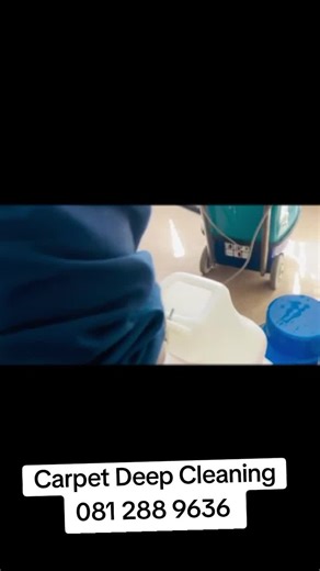 Efficient Carpet Cleaning Machine Demonstration