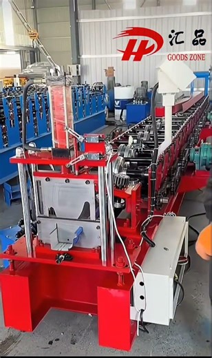 New arrival!Ridge cap gutter,forming machine.Smooth finish, tight fit, waterproof & durable.