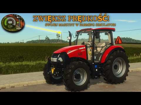 Jak zwiększyć prędkość i moc maszyn w Farming Simulator 15–25 (Poradnik) 💜🎀