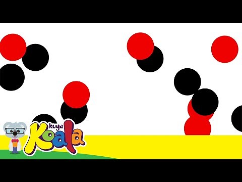 Baby Sensory Video for Newborns and Infants - Dancing Dots - Kuya Koala