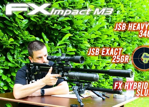 国外测试FX冲撞点25口径pcp,在75码距离如何设定才能达到精准预期