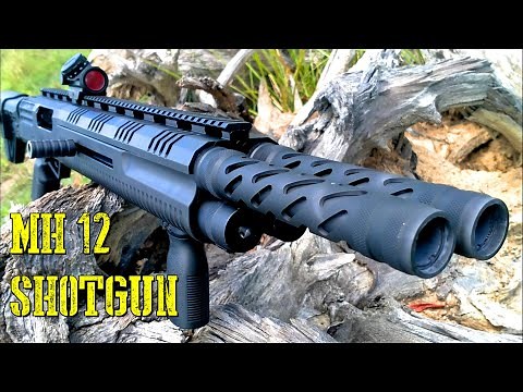 MH-12 - World's First Double Barrel Straight Pull Shotgun