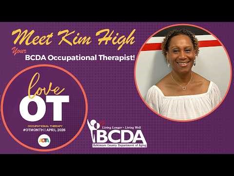 Celebrating OT Month with BCDA's Occupational Therapist, Kim!