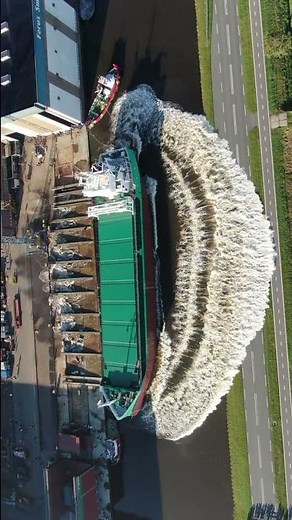 SHIP LAUNCH of Multi-Purpose Vessel ARKLOW CREST (Drone Footage)