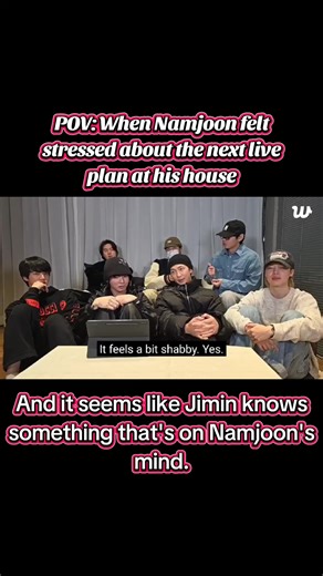 Namjoon and Jimin: A Moment of Understanding