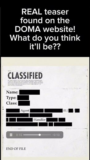 new teaser for MSM found on the DOMA website! #msm #doma