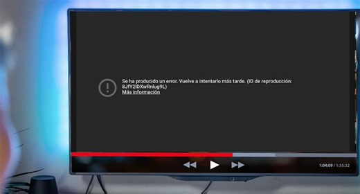¿Qué hacer cuando YouTube tiene aviso de 'se produjo un error' en un video y no pausarlo?