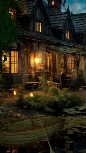 Cozy Rainy Night 🌧️ Gentle Rain for Sleep