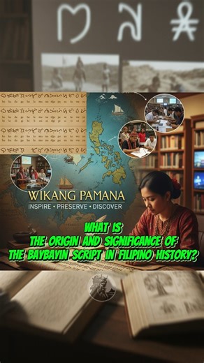 22K views · 696 reactions | What is the origin and significance of the Baybayin script in Filipino history? #baybayin #philippines #pinoy #filipino #supportlocal #baybayincalligraphy #alibata #indigenous #tradition #language #wika #filipinoheritage #ancientscripts #filipinolanguage #culturalrevival @followers | SagaSphere | Facebook