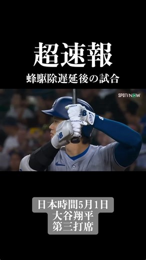 大谷翔平、試合中の見どころと蜂の巣駆除