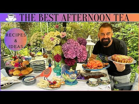 A Perfect Afternoon Tea at Home: great recipes and fun ideas!