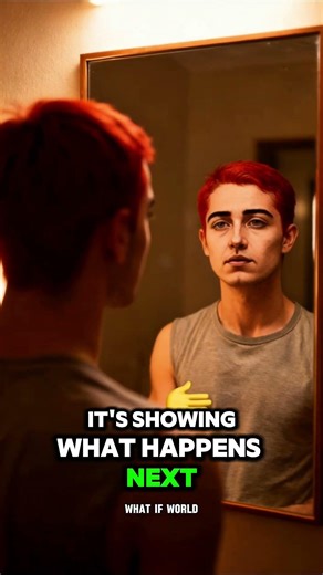 What would happen if your mirror didn't show you, but your future?