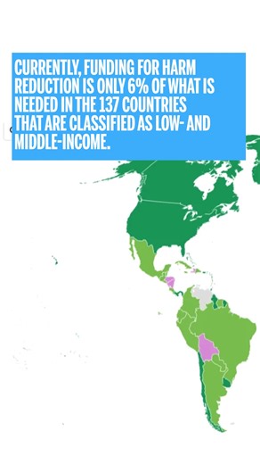 Harm reduction saves lives and government funds but it isn’t not even getting the minimum funding needed to fully function. Learn more on our website. | Harm Reduction International | Facebook