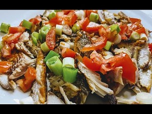 Barbecued Kippers Recipe with onions and tomatoes, How to Barbecue Kippers