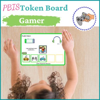 Gamer Token Board Individual Reward Systems Reward Chart