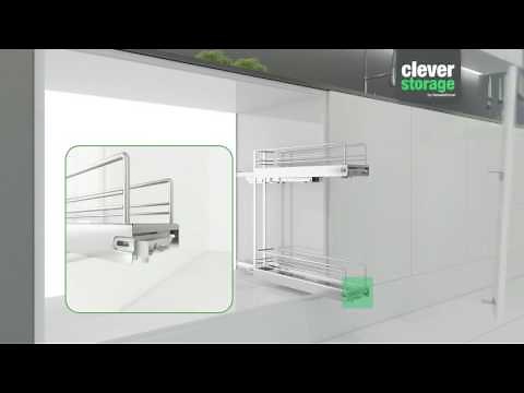 Hafele Base Cabinet Pull Out Assembly