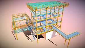 WASTE WATER TREATMENT PLANT - Download Free 3D model by proleed