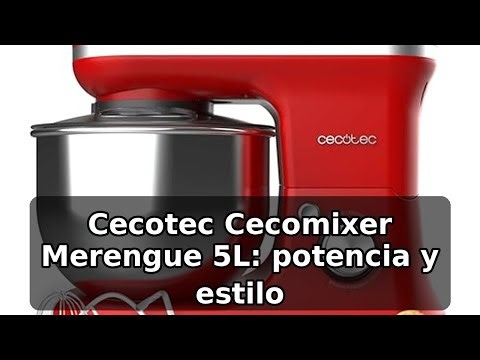Review completa de la Cecotec Cecomixer Merengue 5L: potencia y diseño