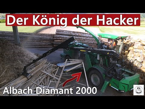 The king of hackers: Albach Diamant 2000 in the Black Forest | Waldservice Ortenau & Forstbetrieb...