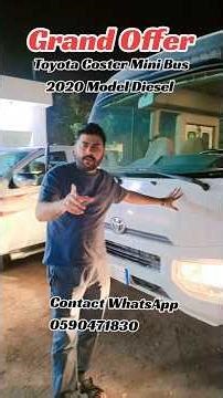 Toyota Coster Mini Bus 2020 Diesel Available Installment In Riyadh KSA #