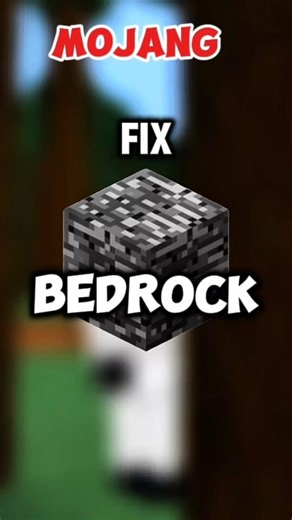 Mojang "Fix" Bedrock 🥺