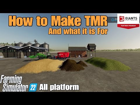 FS22 How to Make TMR and How to use it