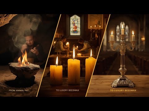 The History of Candles: From Animal Fat to Beeswax | How Candles Shaped Human Civilization