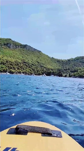 POV: You are on a SUP in Croatia. ASMR