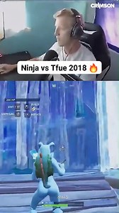 Ninja vs Tfue 2018 🔥 #fortnite #fortniteclips #tfue #ninja #fyp | CrimsonX