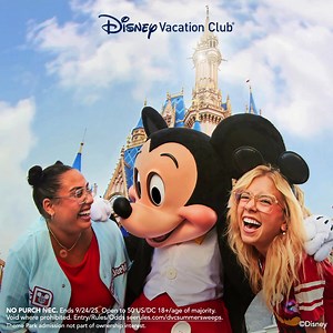 Experience how magical a Disney Vacation Club Membership could be! You and 7 Guests could win a Disney vacation. Terms apply. | Disney Vacation Club