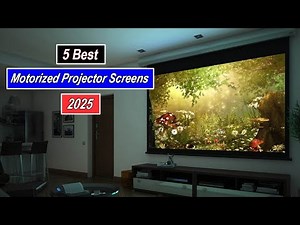 Top Rated Motorized Projector Screens on Amazon – Real User Tested!