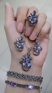 39K views · 1.7K reactions | Exquisite Multi-Stone Jewelry Set #beautiful #trending #instagood #bracelets #design #gemstones #instagram #handmadejewellery #art #luxury #goldjewellery #instajewelry #gemstone #jewelrygram #kundanjewellery #necklaces #gems #shopping #jewelleryaddict #fashionjewelry #traditionaljewellery #indianwedding #silverjewelry #pendant #fashionjewellery #oxidisedjewellery #jewel #giftideas #beautyproducts #Sale | Clothsandjewelleryfactory | Facebook