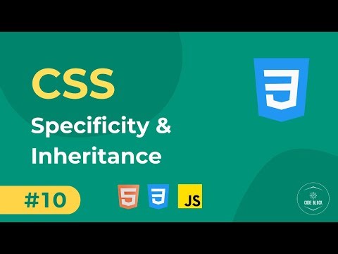 10 - CSS Basics - Specificity & Inheritance | Full Stack Web Development