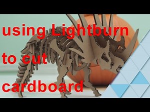 how to cut with Lightburn and Comgrow Z1 Falcon laser engraver