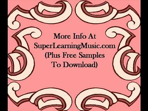 Super Learning Music - Baroque Tune at 60 bpm - Improves Study, Creativity and Chill