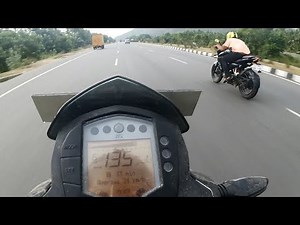 Pulsar NS 200 vs Duke 200 - Drag Race | Highway Battle (2018)