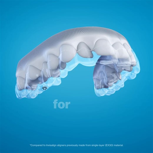 Your eyes might not be able to tell the difference between clear aligner brands, but your teeth certainly can! Find the Invisalign starflower ⭐ to make sure you’re wearing the #1 doctor-recommended clear aligner brand. #invisalign #invisalignsmile | Invisalign