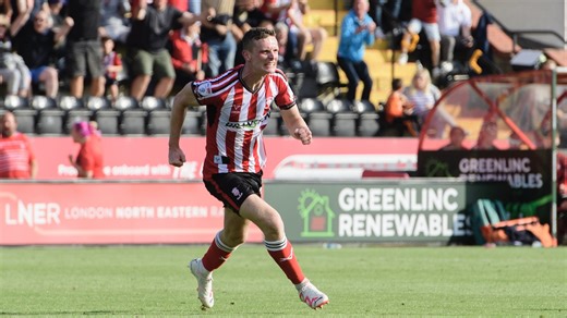 4.4K views · 74 reactions | ⚽️ Important goals and a relentless work ethic.  Celebrating one year of Ethan Hamilton! #WeAreImps | Lincoln City Football Club | Facebook