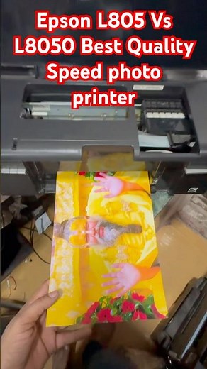 Epson L805 Vs L8050 Best Quality Speed photo printer#epson #service #printersupportsoftware