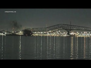 Video: Baltimore bridge collapse